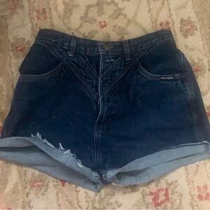 Rockies Women's Dark Blue Jean Shorts
